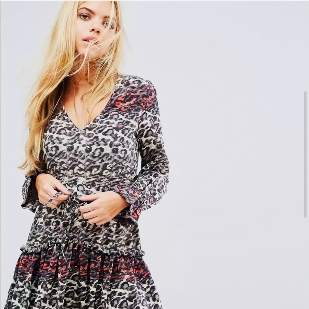All Saints “Alia Juba” Silk Dress - Picture 7 of 7